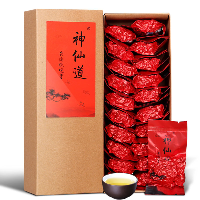 神仙道安溪铁观音高山浓香型红色袋200礼盒装 200克