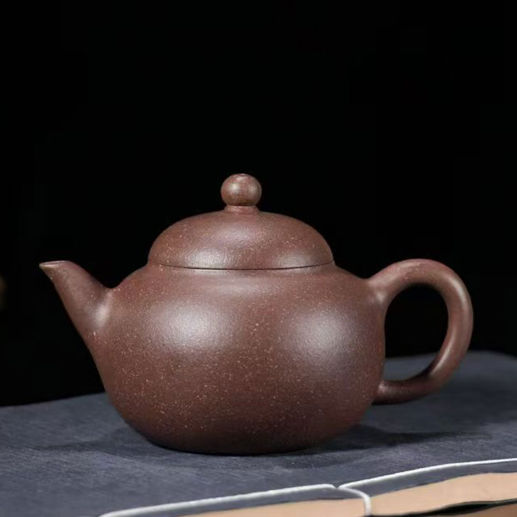 原矿手工紫砂壶工艺美术师制160ml (天眼父子一对一加持)