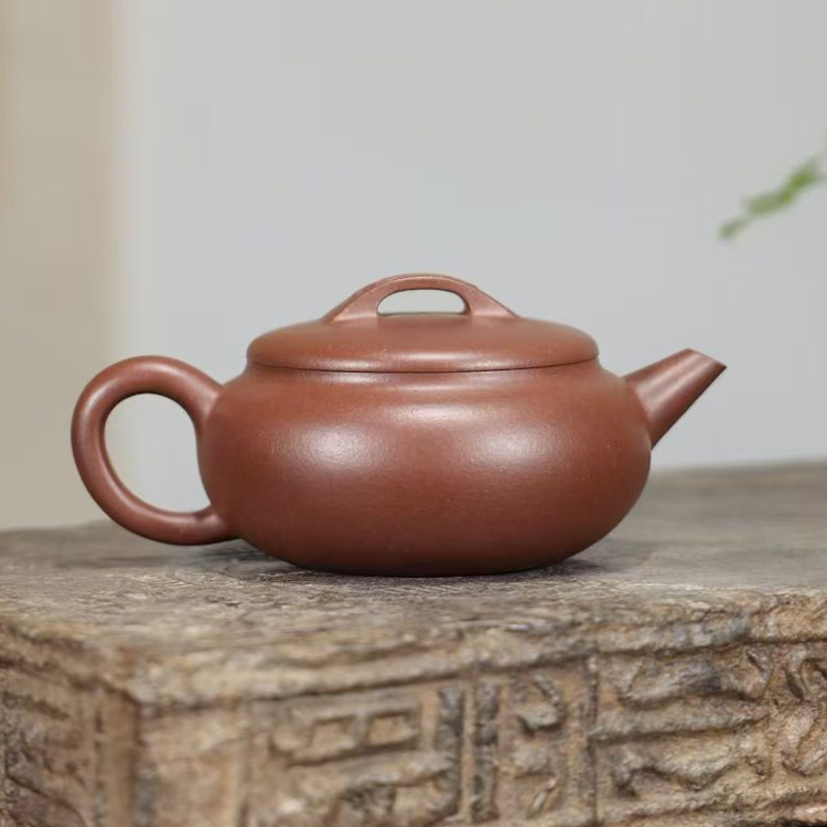 原矿手工紫砂壶工艺美术师制160ml (天眼父子一对一加持)