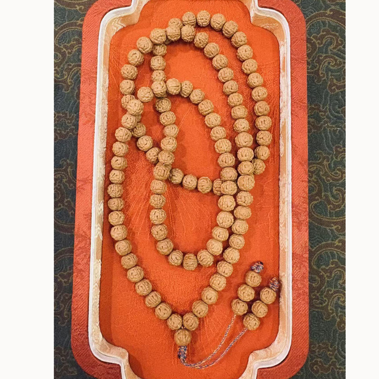 菩提子珠子（108颗）珠子0.8颜色随机微有差别